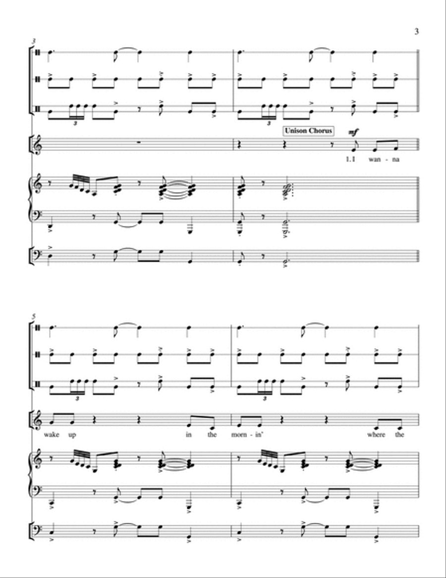 Where the Orange Blossoms Grow Choir scores gallery preview page 3