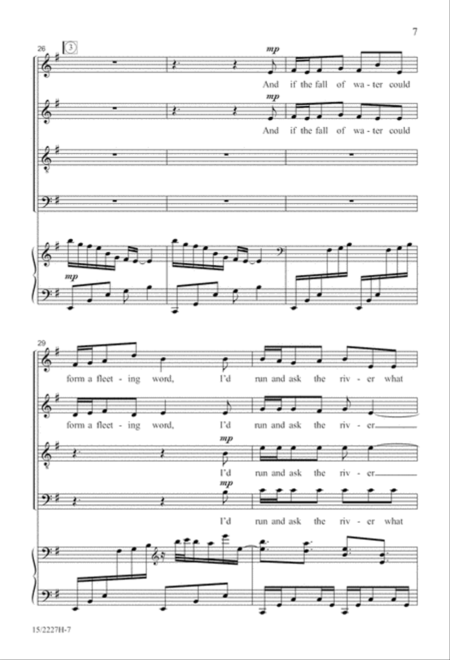 Angel Breathing Out Angel Breathing Out 4-Part scores gallery preview page 8