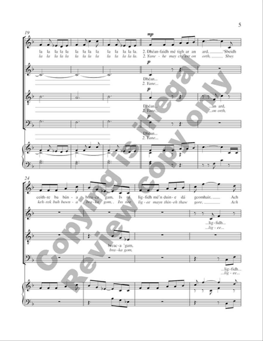 Molly na gCuach Ni Chuilleanain Divisi scores gallery preview page 9