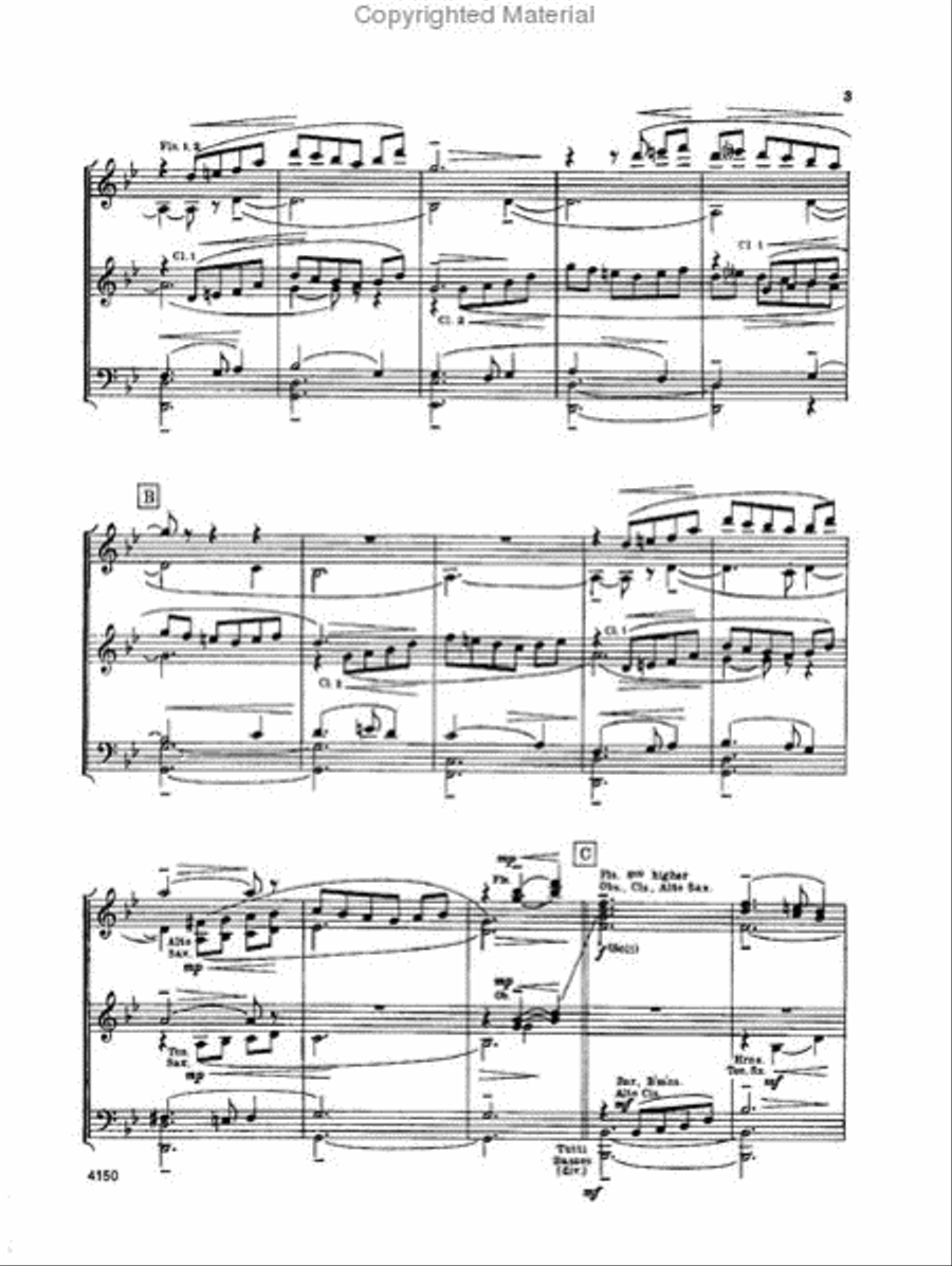 Greensleeves Concert Band scores gallery preview page 3