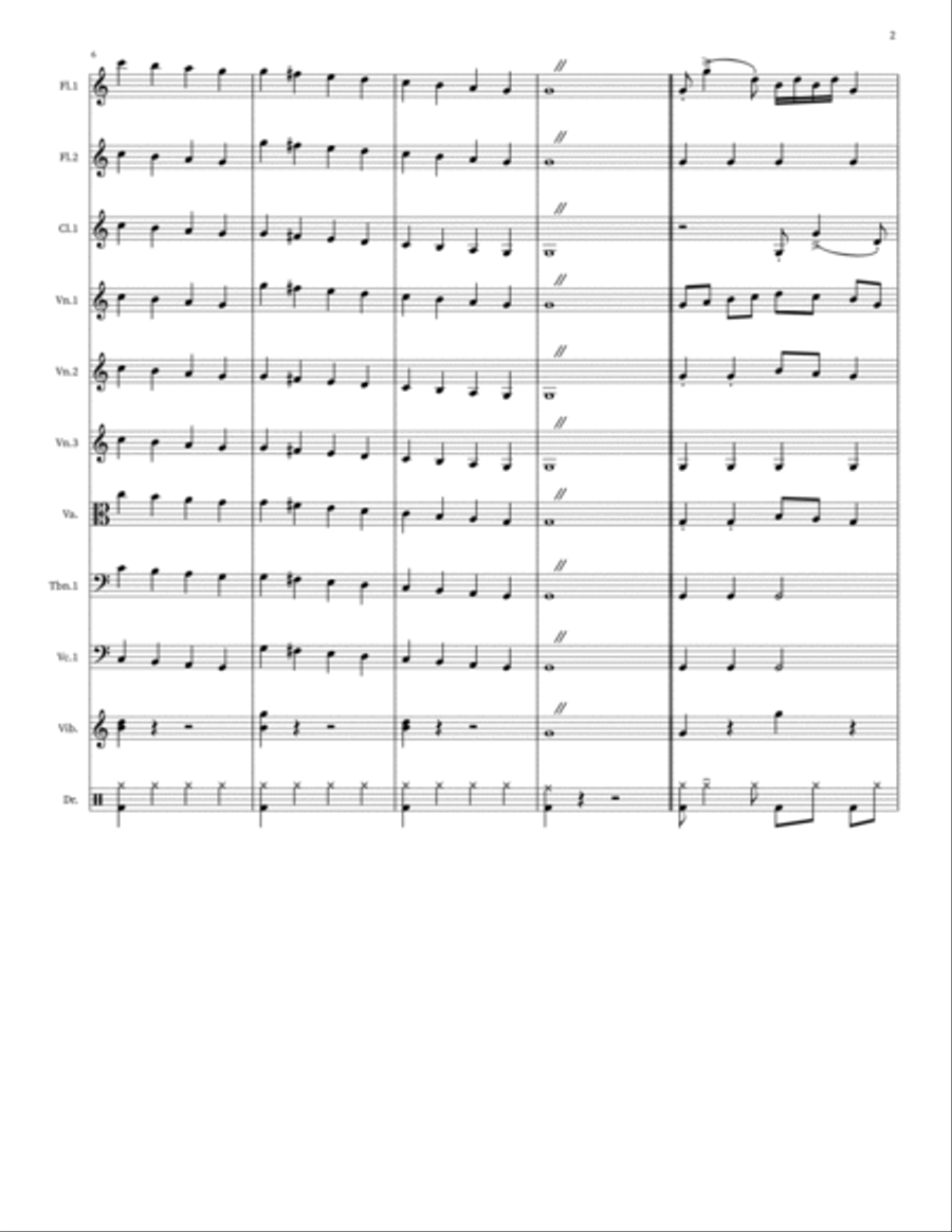 Scales-G Major Small Ensemble scores gallery preview page 2