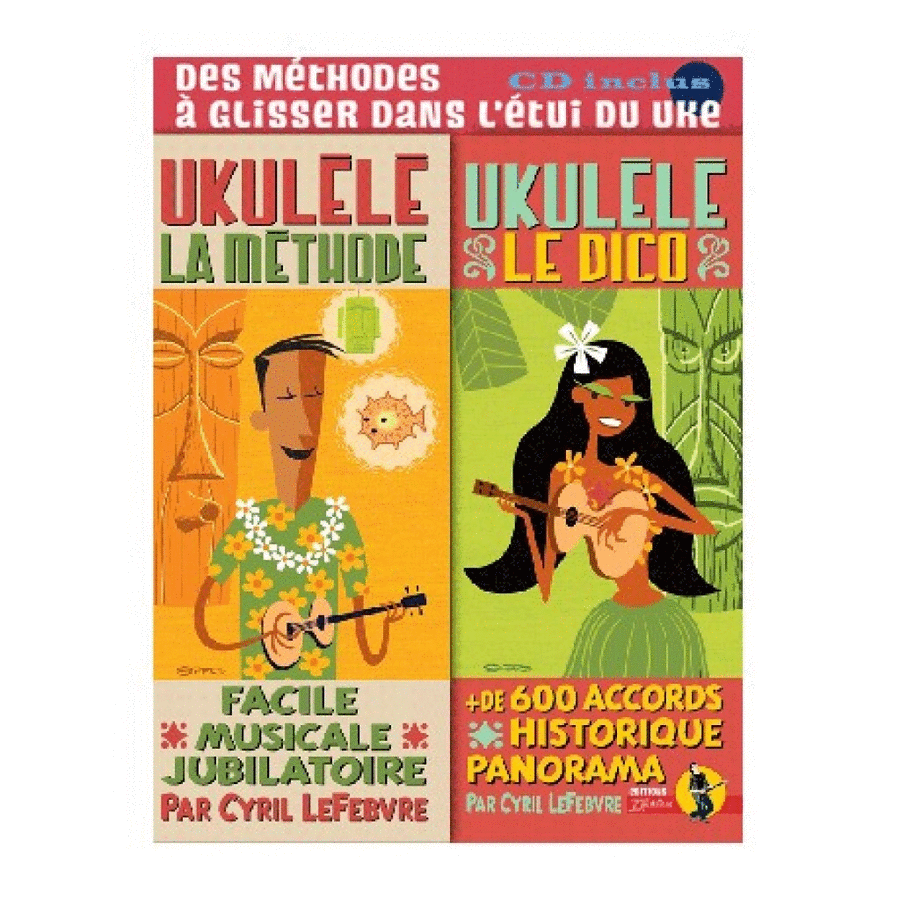 Ukulele Pack La Methode and Le Dico and CD