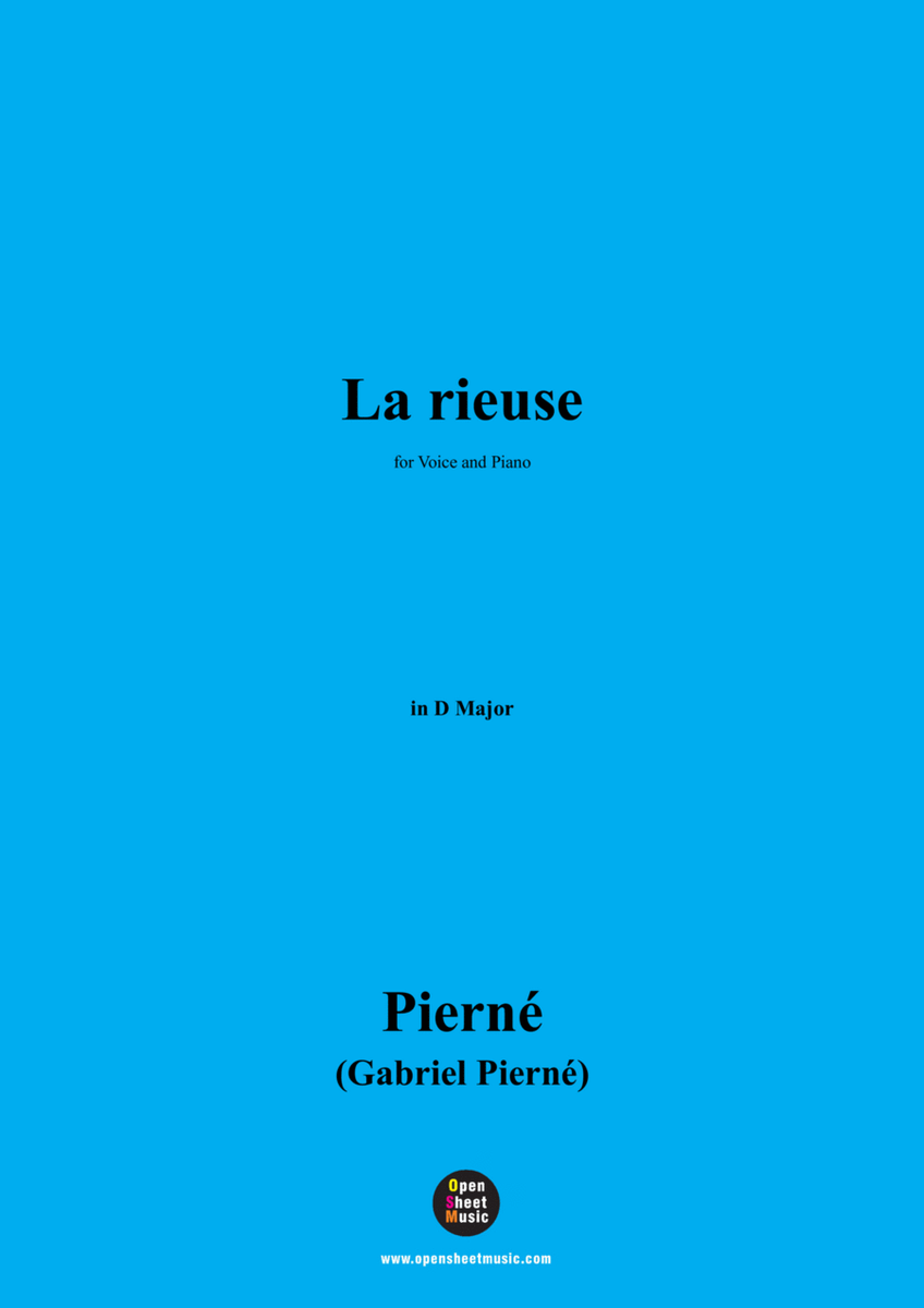 G. Pierné-La rieuse,in D Major