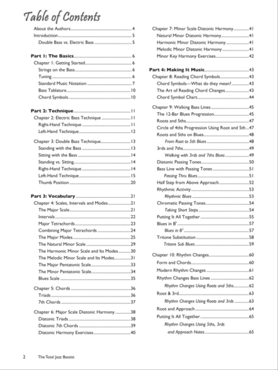 The Total Jazz Bassist Bass Guitar scores gallery preview page 2