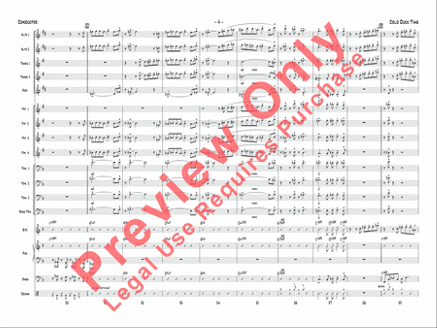 Cold Duck Time Jazz Ensemble scores gallery preview page 5