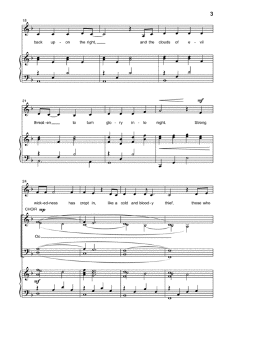 Turn The Tide 4-Part scores gallery preview page 2