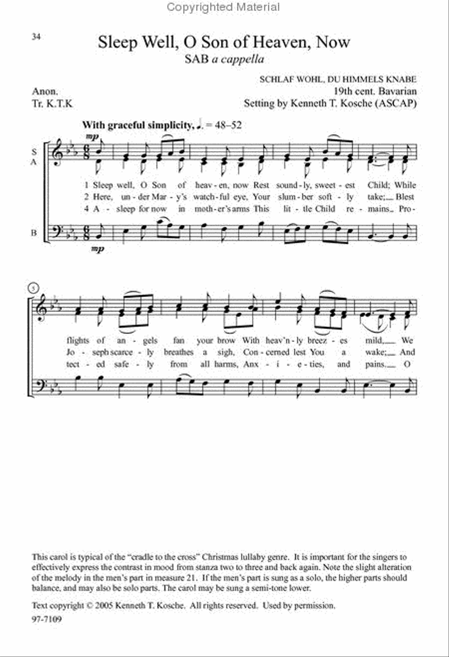 A Christmas Garland A Christmas Garland 3-Part scores gallery preview page 8