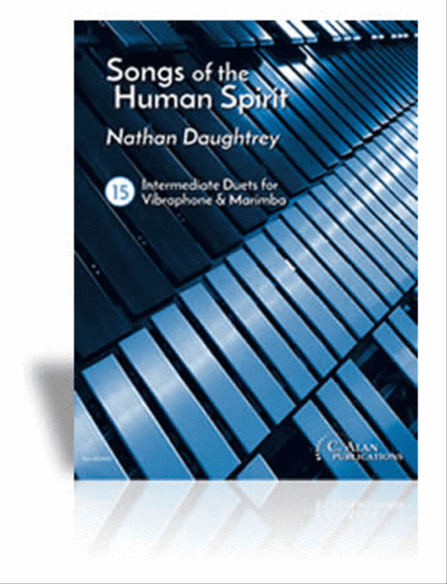 Songs of the Human Spirit Marimba scores gallery preview page 1