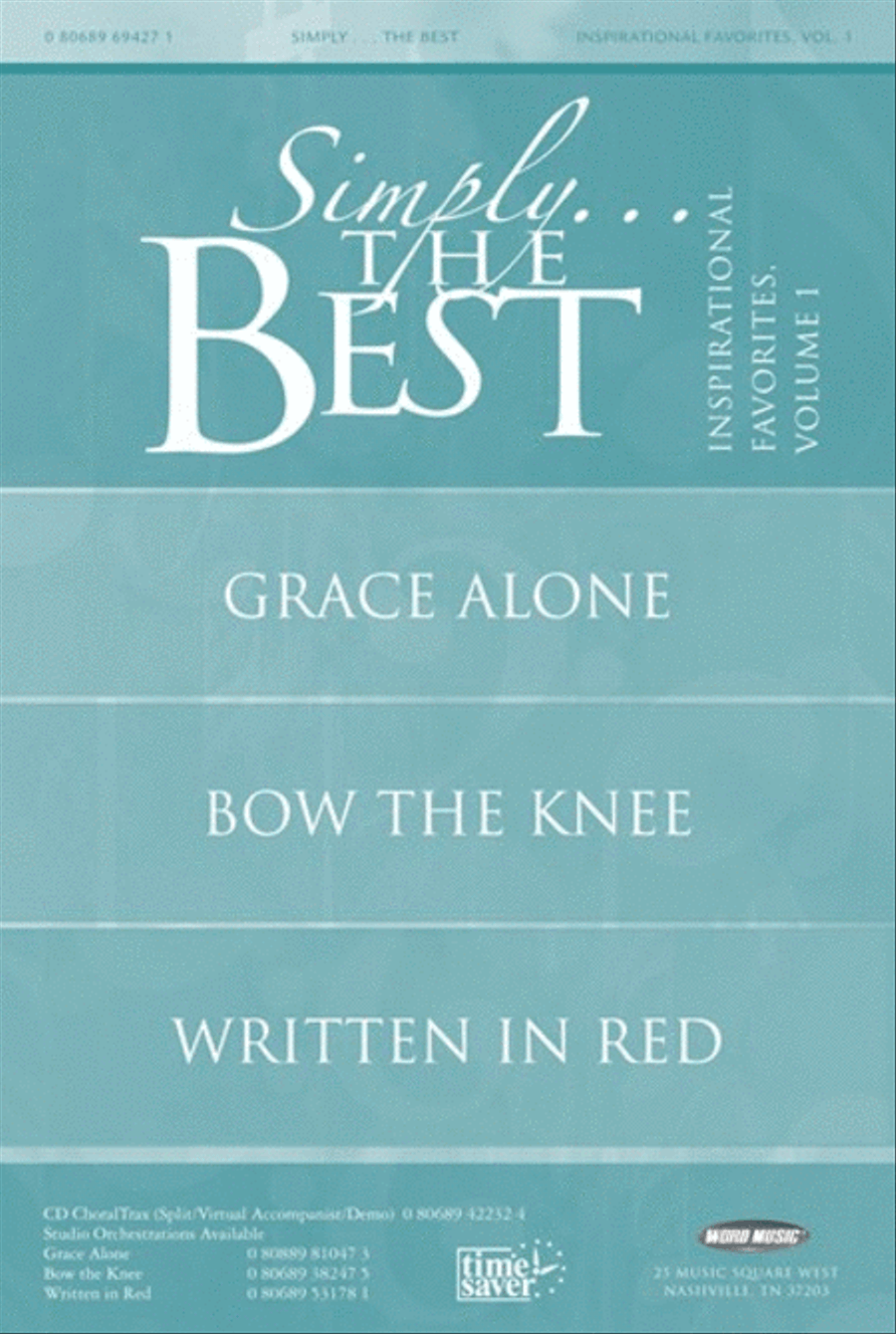 Simply The Best: Inspirational Favorites V1 - Booklet image number null