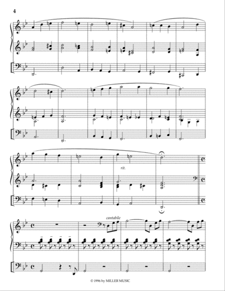 Wie Maar De Goede God Laat Zorgen Organ Solo scores gallery preview page 4