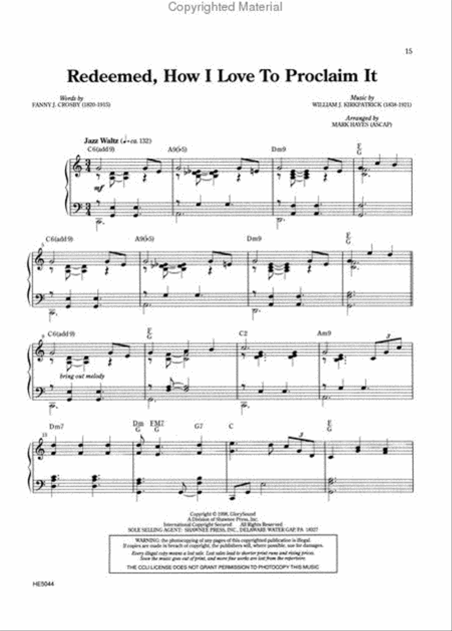 Well-Tempered Jazz Well-Tempered Jazz Piano Solo scores gallery preview page 3