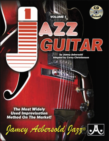 Volume 1 For Guitar - How To Play Jazz & Improvise by Jamey Aebersold Electric Guitar - Sheet Music