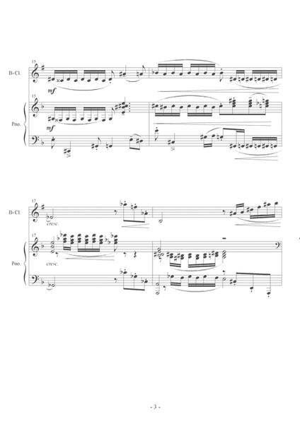 The Seven Dwarfs for Clarinet and Piano image number null