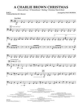 A Charlie Brown Christmas - Pt.5 - Trombone/Bar. B.C./Bsn.