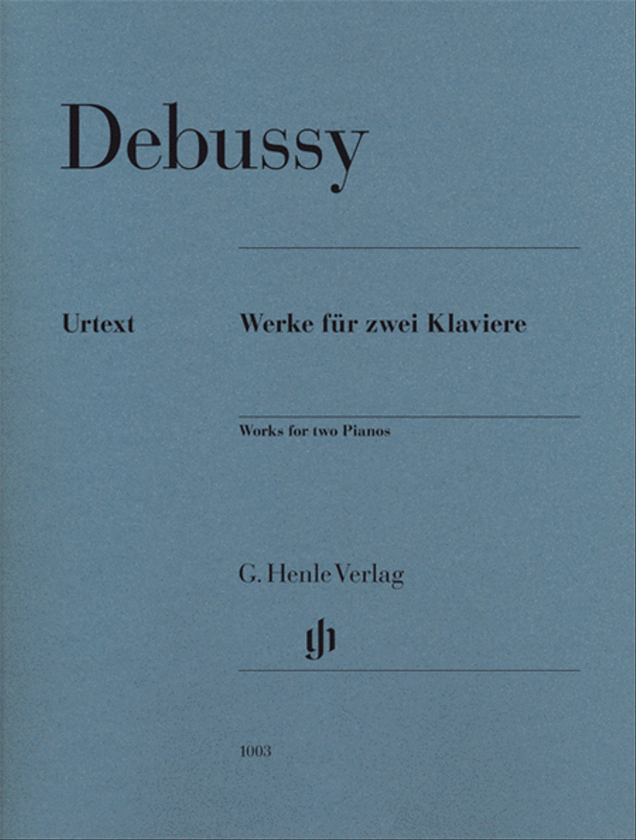 Claude Debussy – Works for Two Pianos Piano Solo scores gallery preview page 1