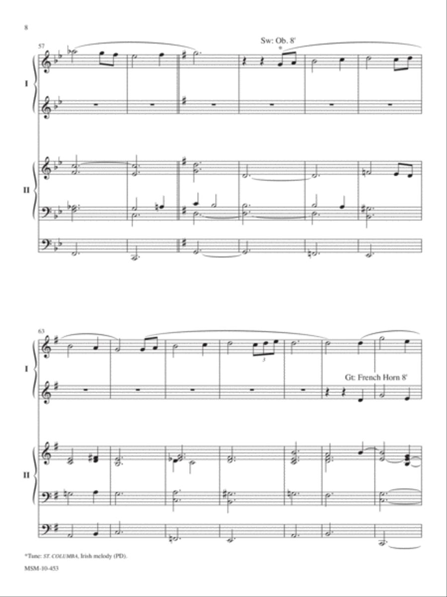 Prelude and Dance Prelude and Dance Organ scores gallery preview page 6