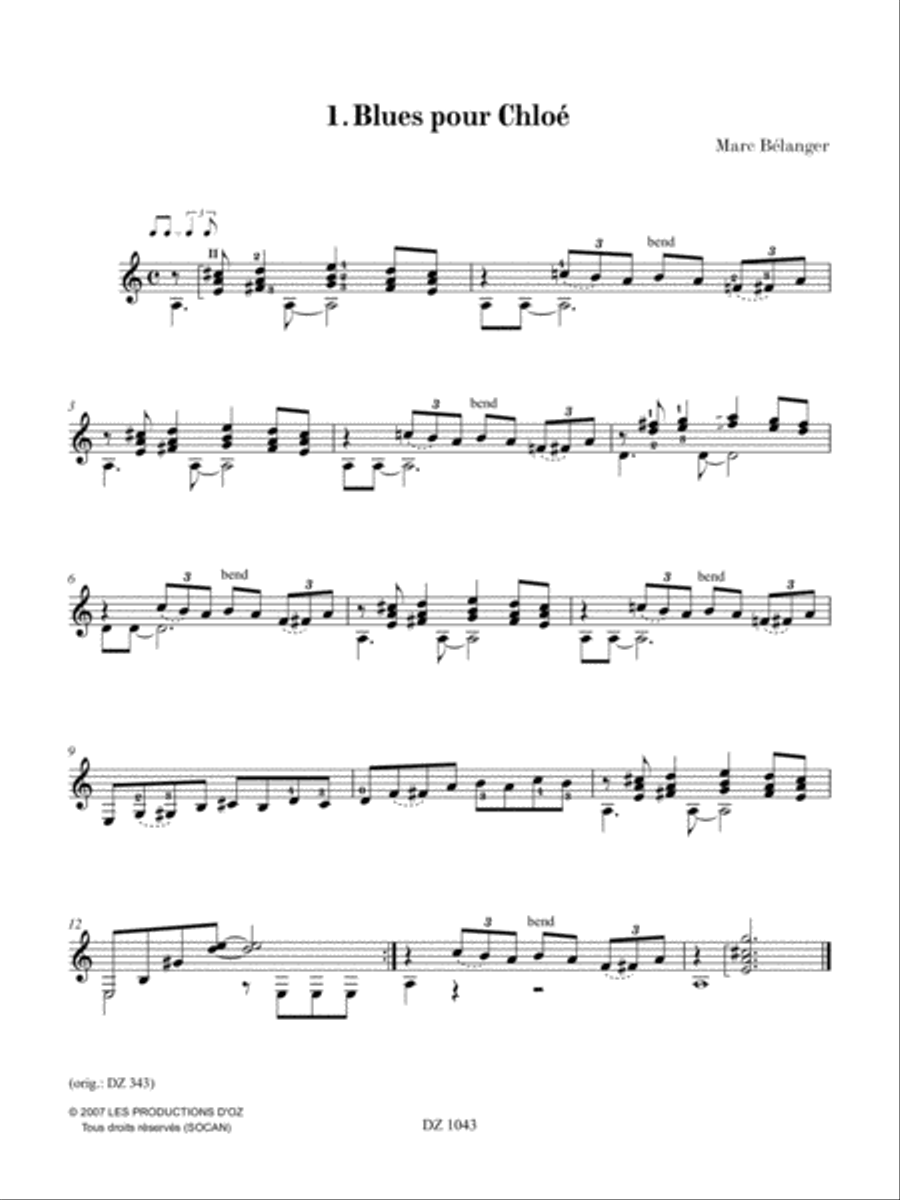 La guitare dans tous ses états, vol. 3 Classical Guitar scores gallery preview page 3