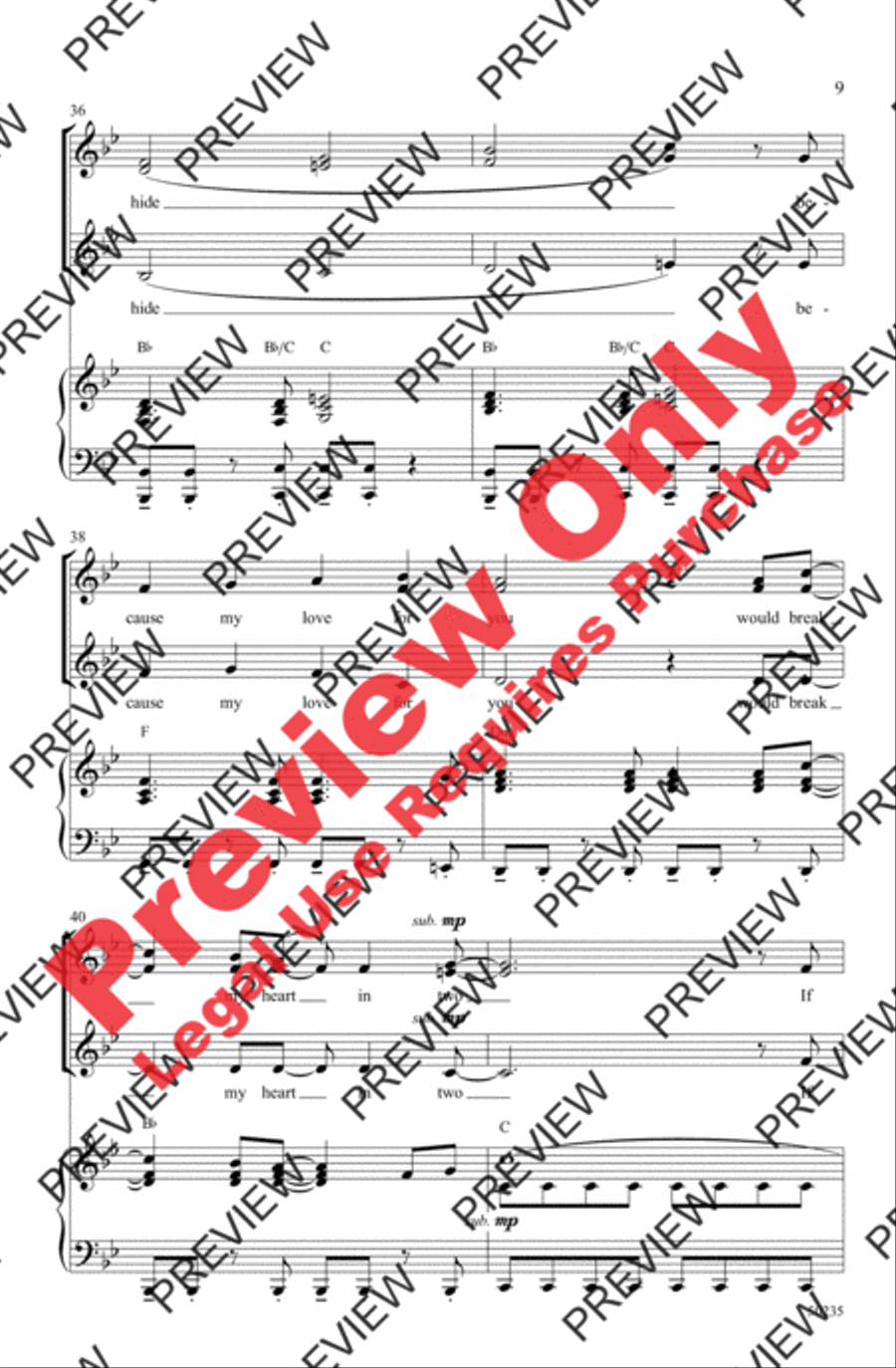 Let's Dance Women's Choir scores gallery preview page 9
