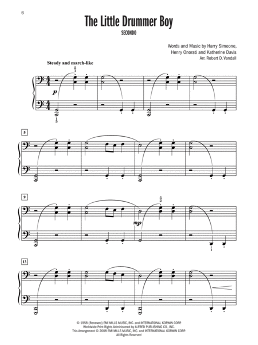 Celebrated Christmas Duets, Book 1 Small Ensemble scores gallery preview page 3
