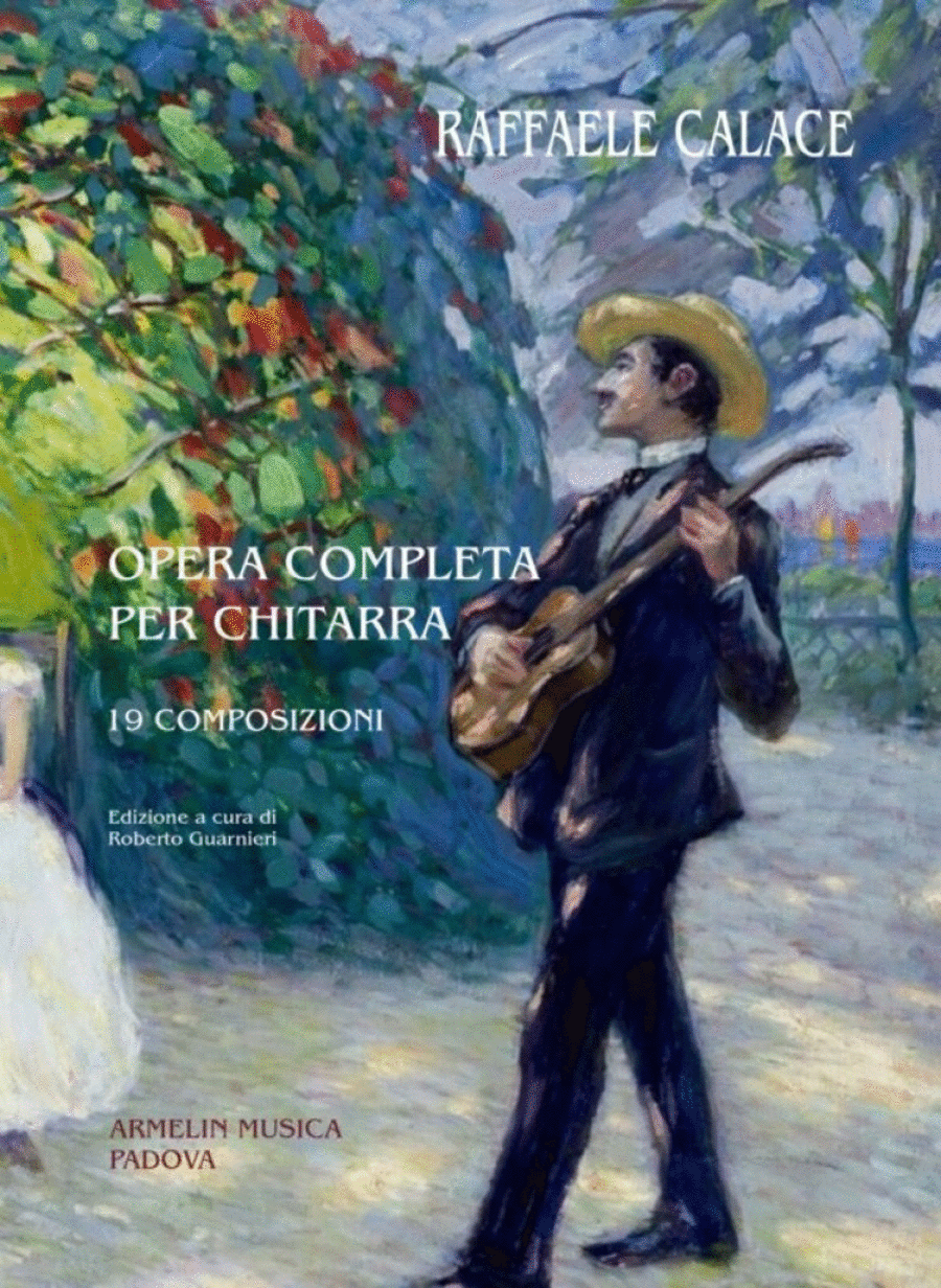 Opera completa per chitarra Guitar scores gallery preview page 1