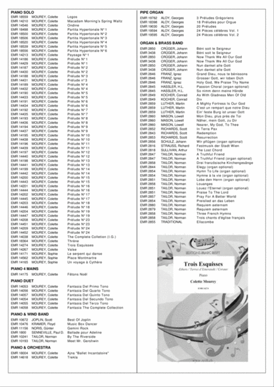 20 Preludes Organ scores gallery preview page 9