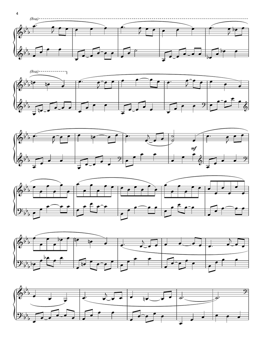 Radiance Piano Solo scores gallery preview page 4