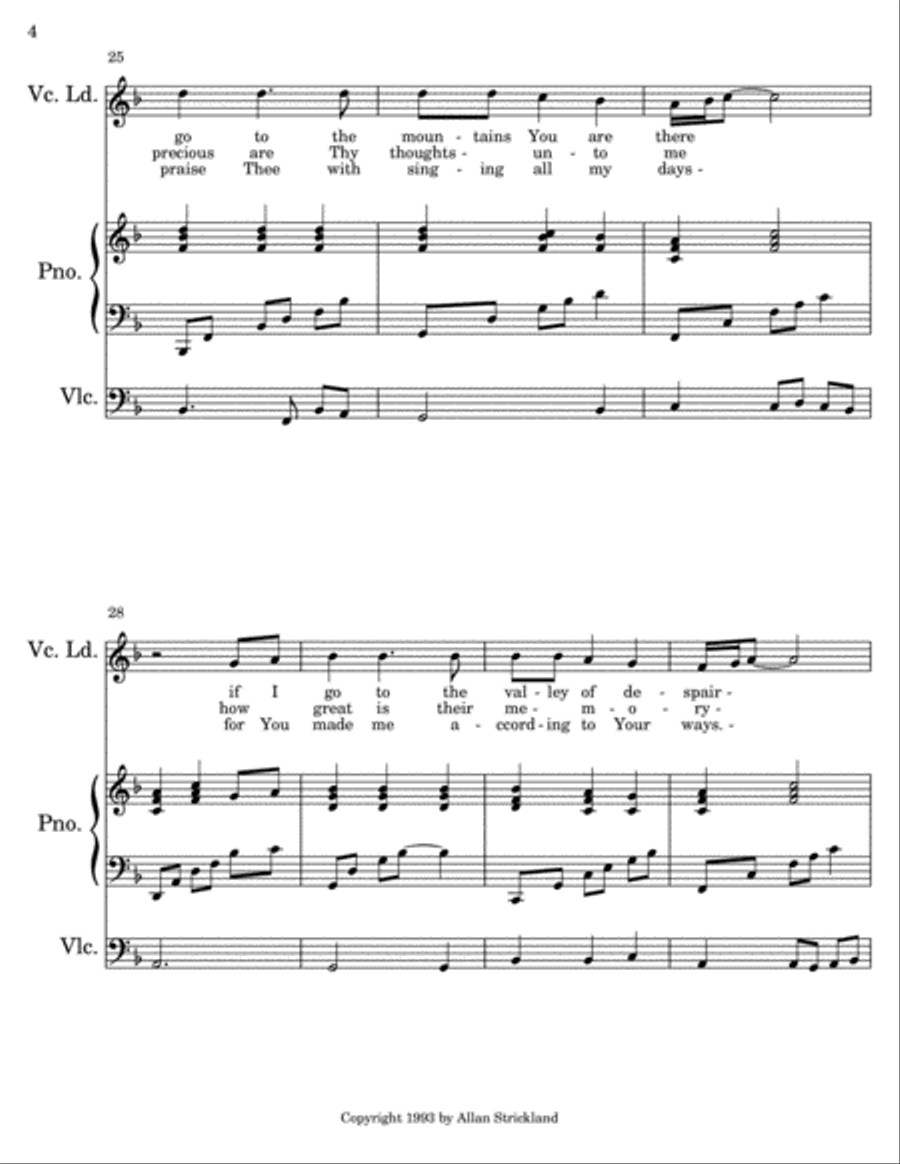 Search Me O God Small Ensemble scores gallery preview page 4