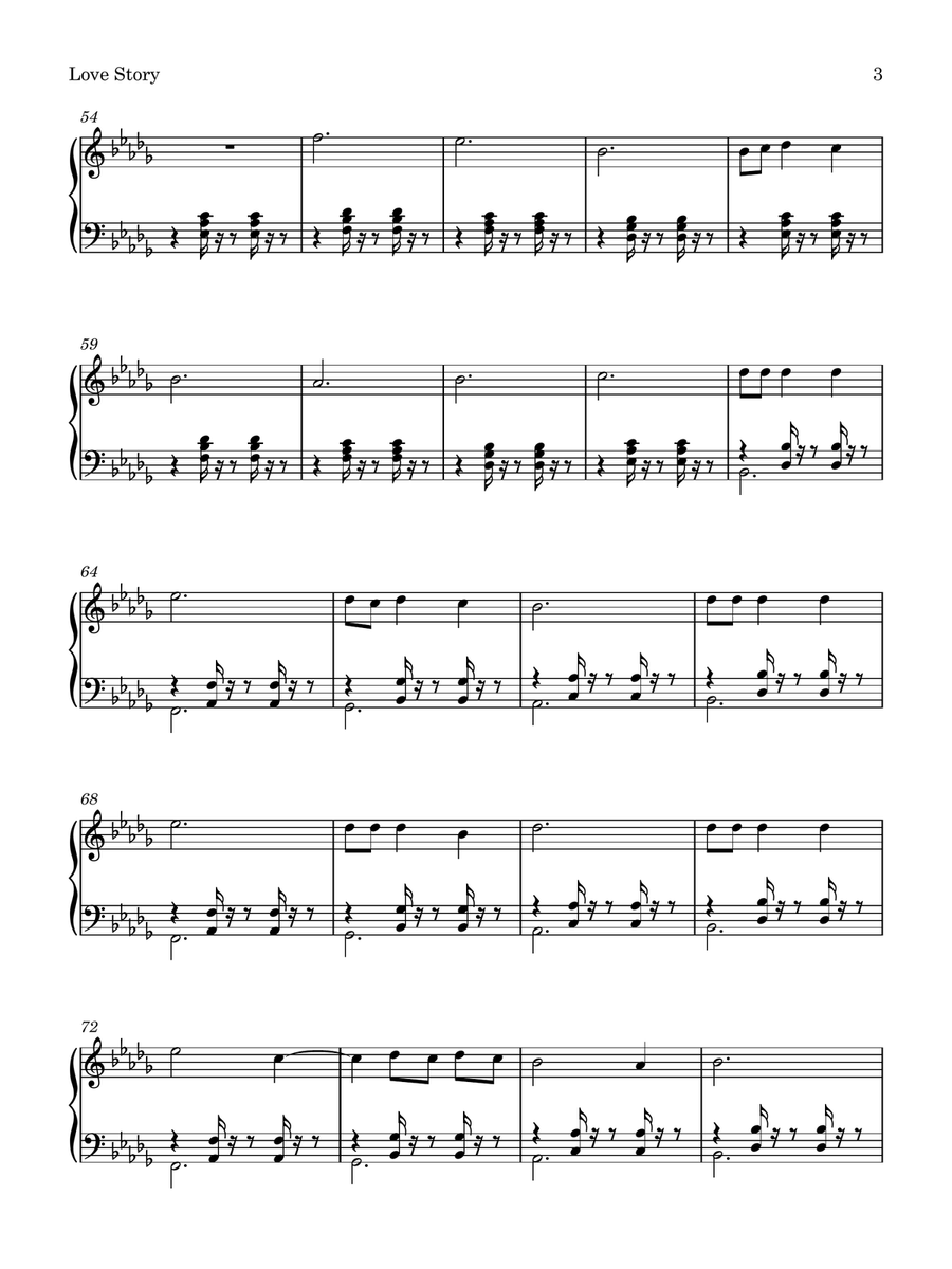 Derniere Danse Derniere Danse Piano Solo scores gallery preview page 3