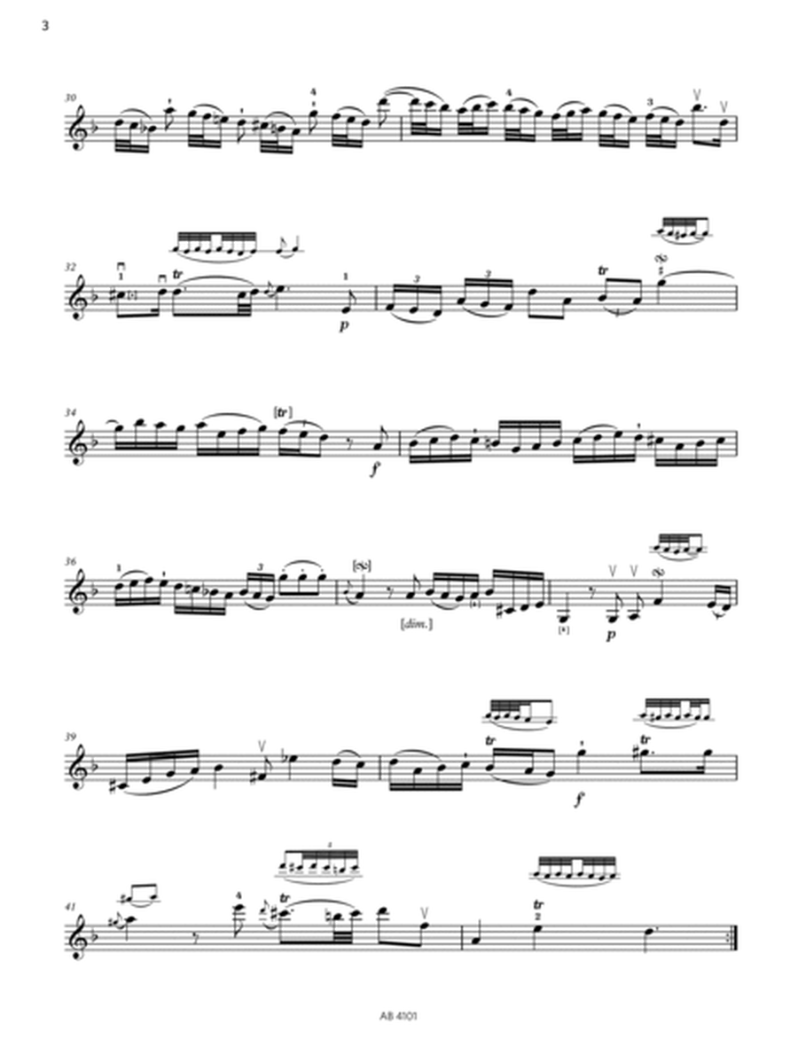 Allemande (Grade 7, A1, from the ABRSM Violin Syllabus from 2024)