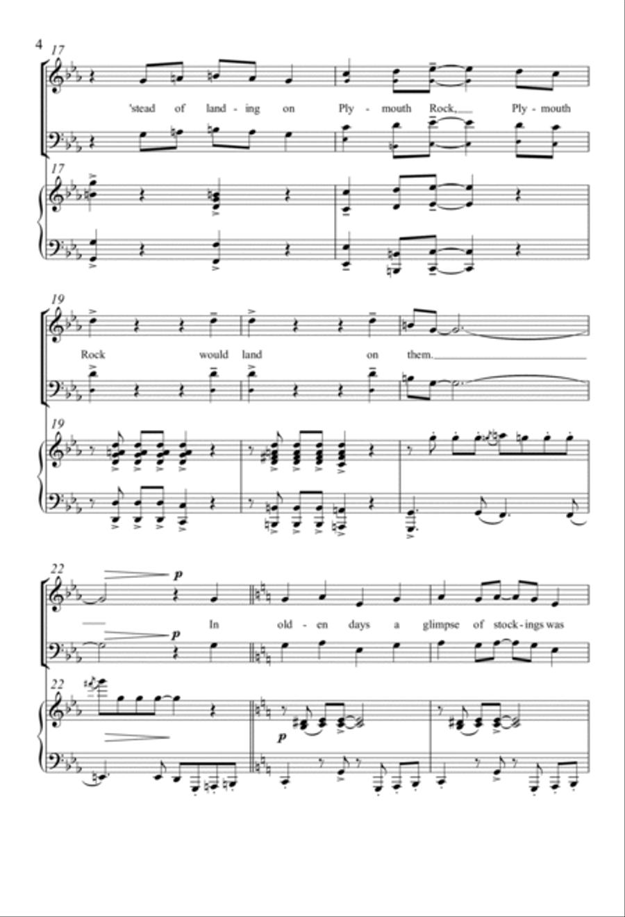 Anything Goes Anything Goes 4-Part scores gallery preview page 3