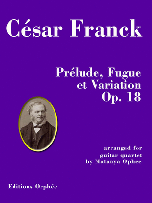Book cover for Prelude, Fugue et Variation Op. 18