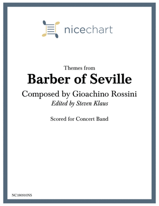 Book cover for Barber of Seville (Score & Parts)