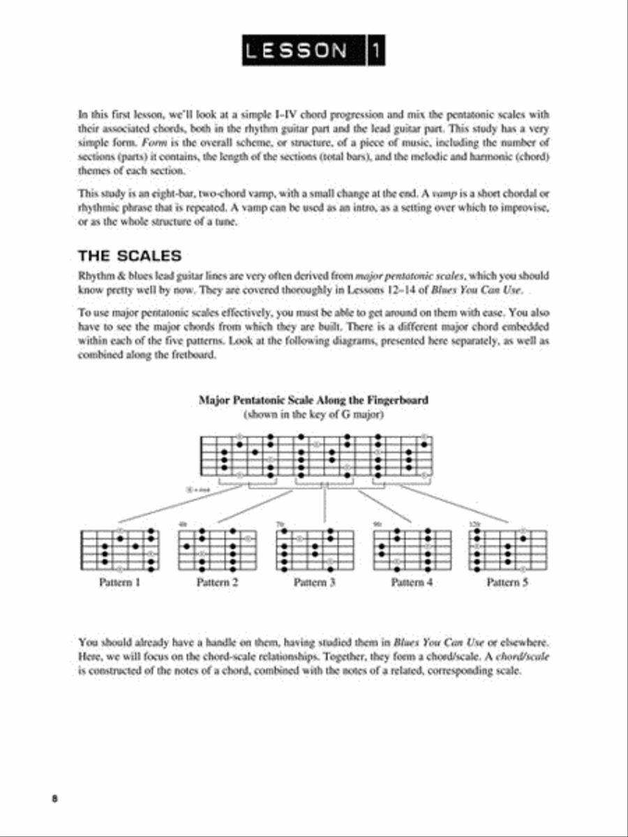 Rhythm & Blues You Can Use Electric Guitar scores gallery preview page 4