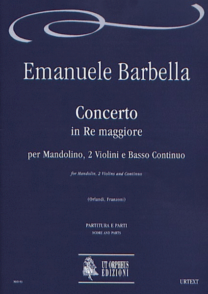 Concerto in D Major for Mandolin, Strings and Continuo