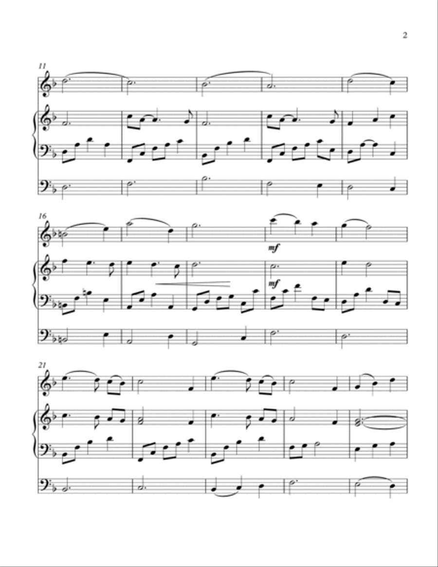 Moon River Piano Trio scores gallery preview page 3