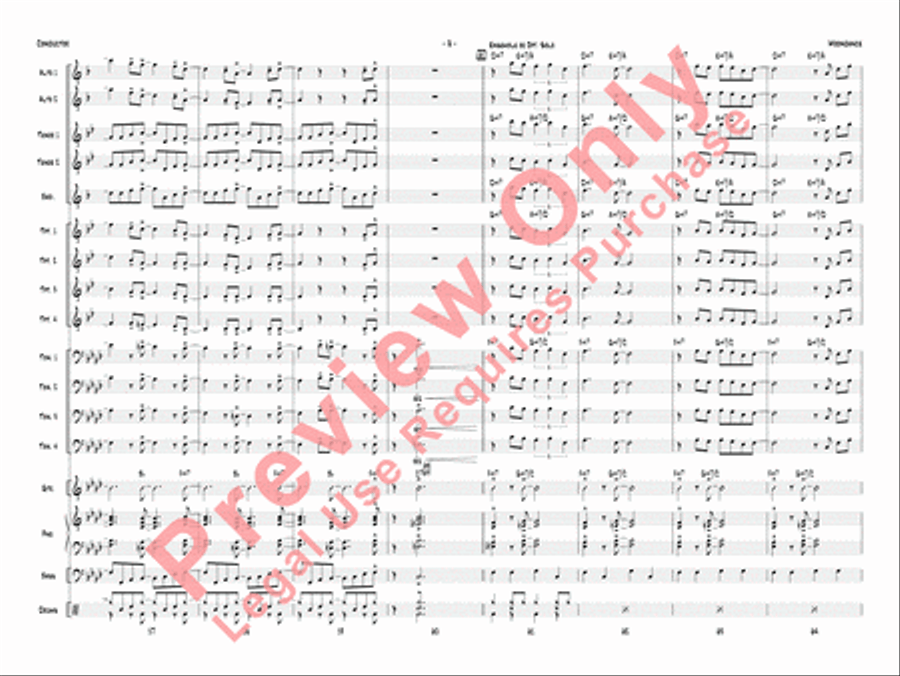 Moondance Jazz Ensemble scores gallery preview page 11