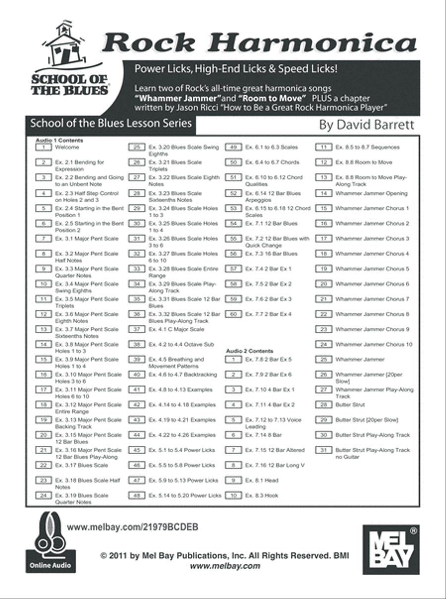 Rock Harmonica Harmonica scores gallery preview page 2