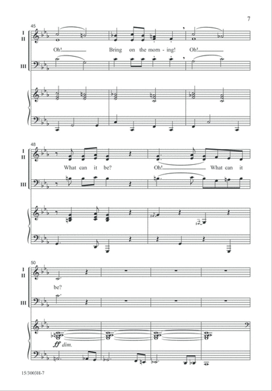 Something in the Dark Something in the Dark 3-Part scores gallery preview page 7