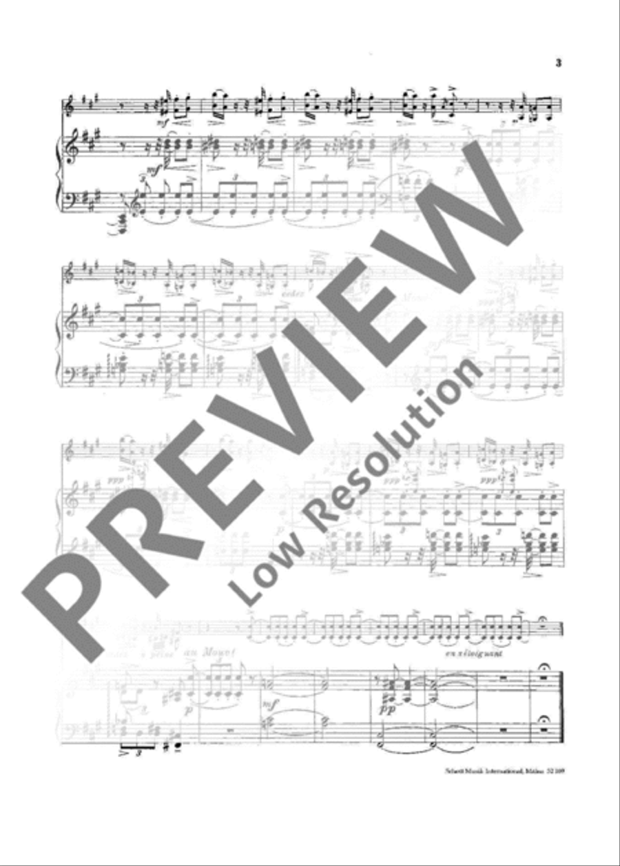Habañera Violin Solo scores gallery preview page 7
