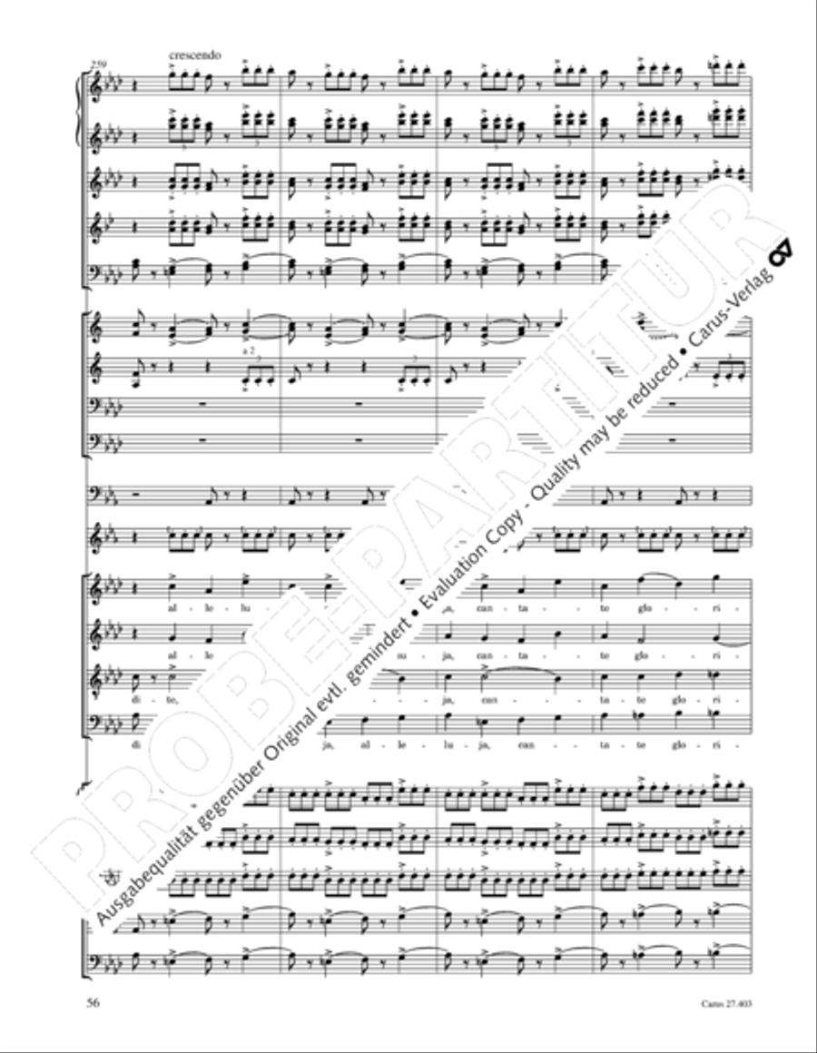 Mottetto per San Paolino Mottetto per San Paolino 4-Part scores gallery preview page 57