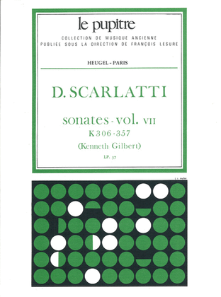 Book cover for Oeuvres Completes Pour Clavier Volume 7 Sonates K306 A K357 (lp37)
