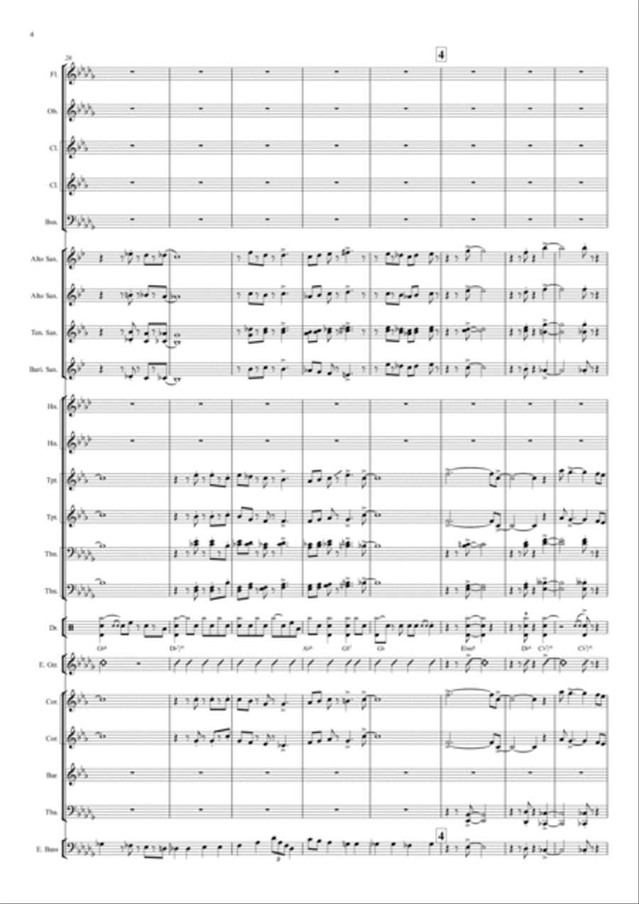 Song of the Volga Boatmen Concert Band scores gallery preview page 5