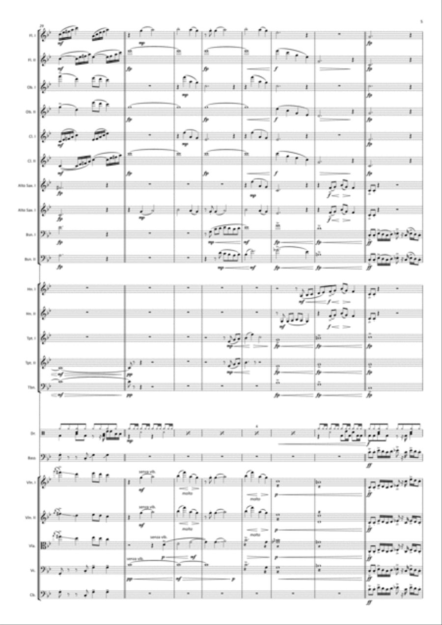 Toxic Full Orchestra scores gallery preview page 5