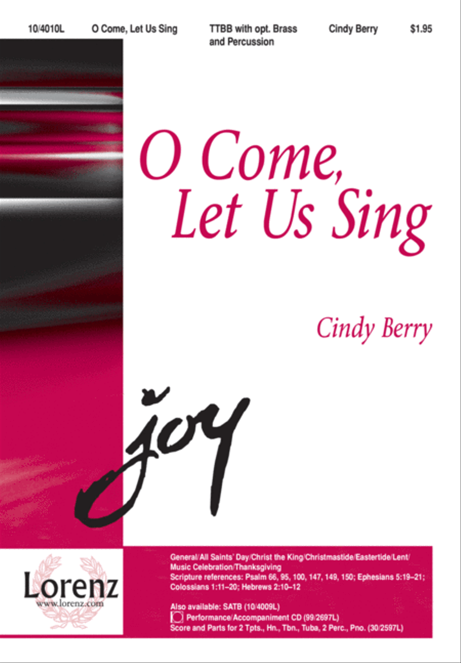 O Come, Let Us Sing TTBB scores gallery preview page 2