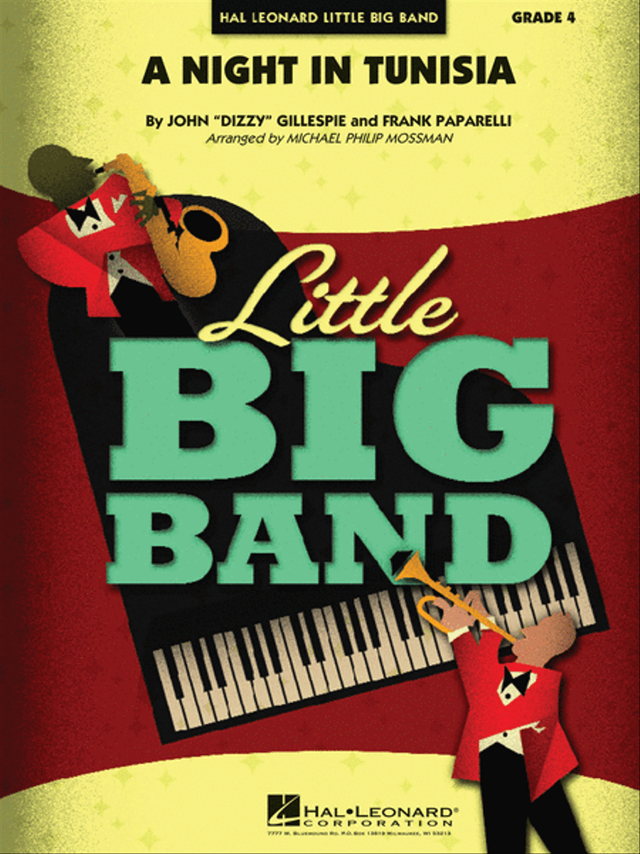 A Night in Tunisia Big Band scores gallery preview page 1