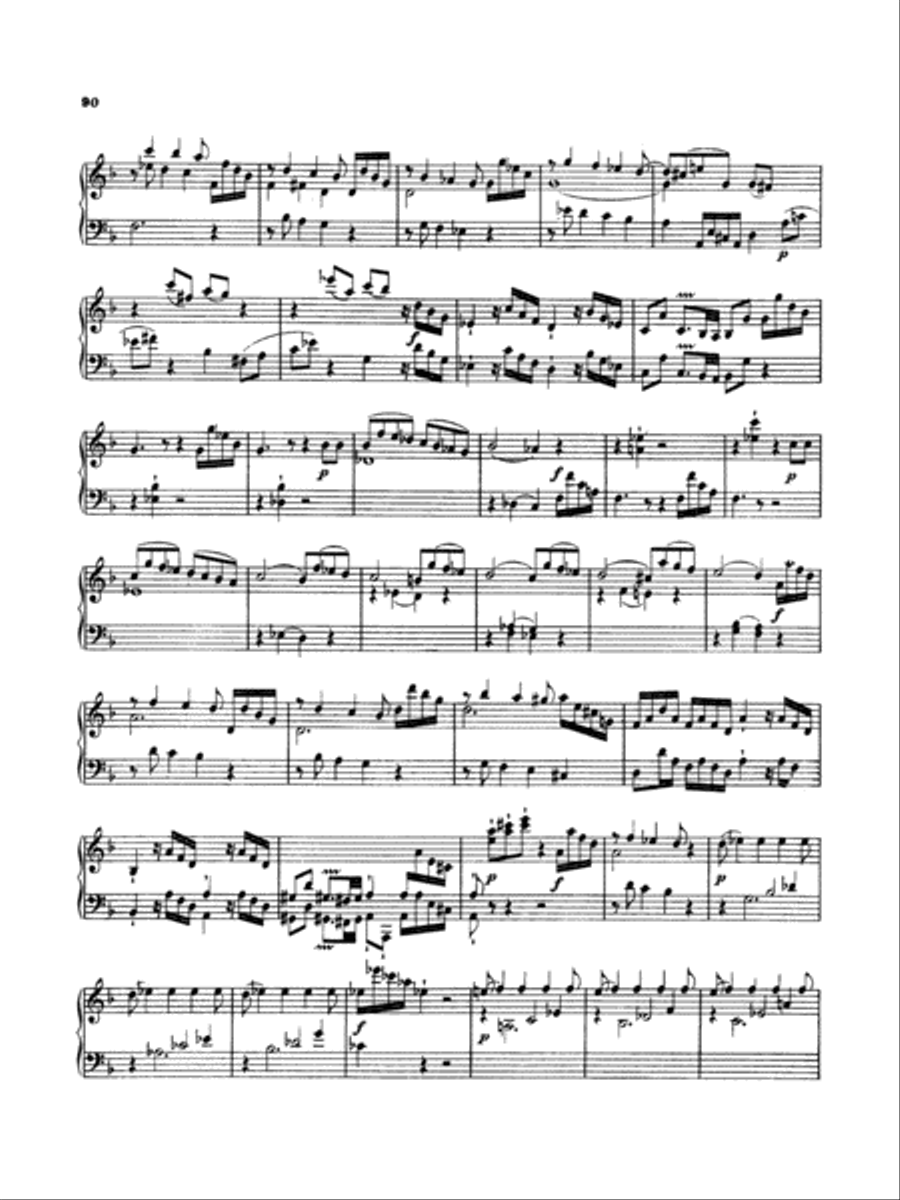 Bach: Sonatas, Fantasias & Rondos (Volume II) Piano Solo scores gallery preview page 2