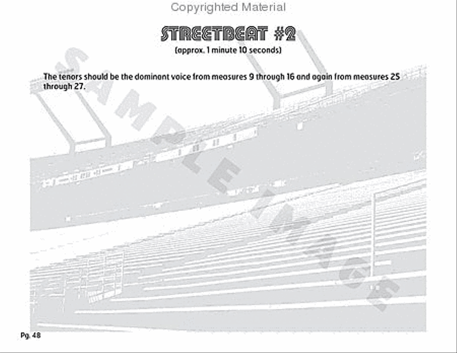 Stadium 54 Percussion scores gallery preview page 43