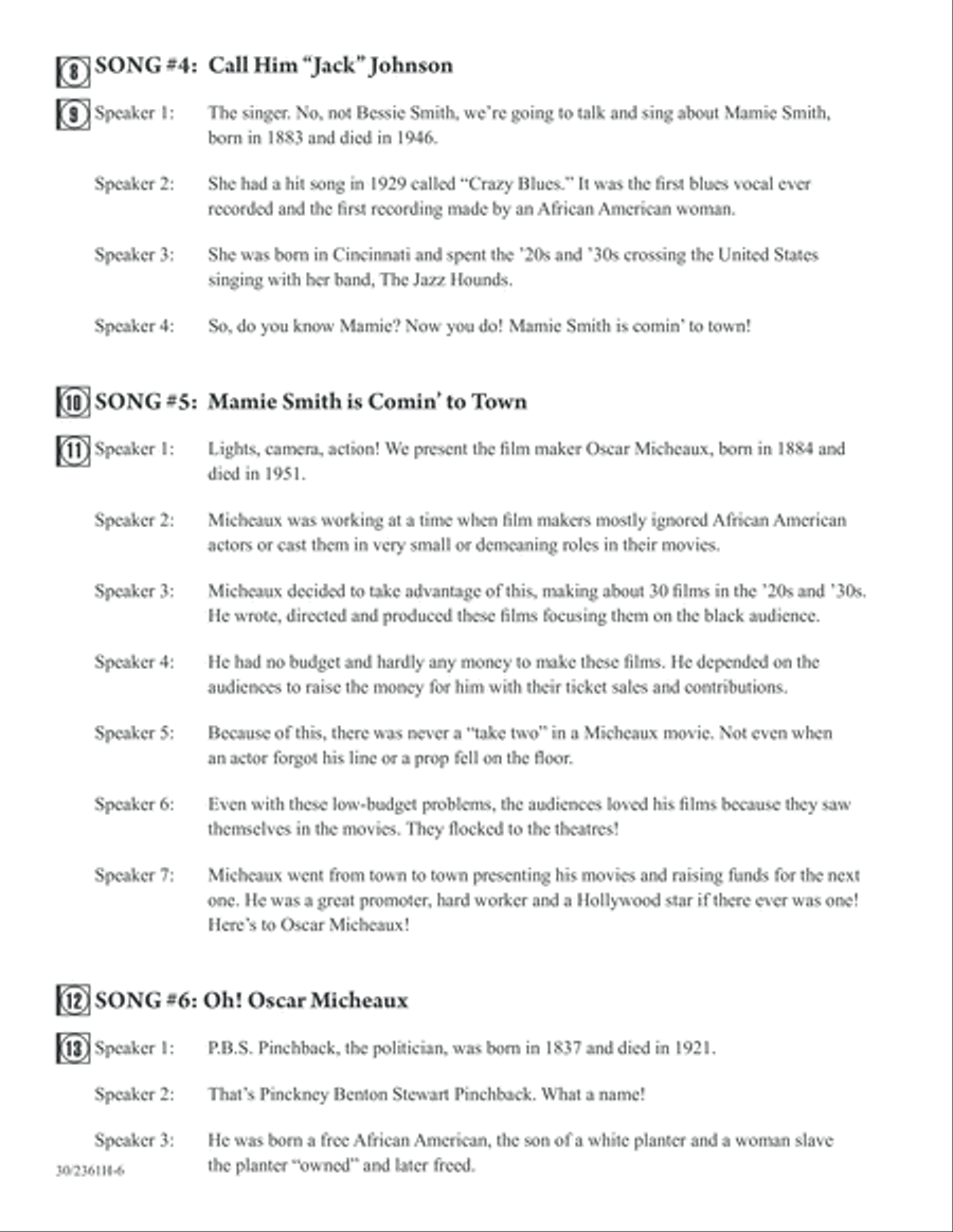 Ten Who Counted Ten Who Counted 2-Part scores gallery preview page 7