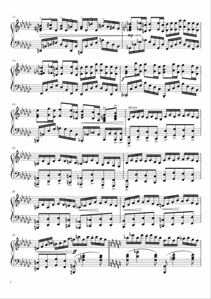 the Moods (№3) Piano Solo scores gallery preview page 2