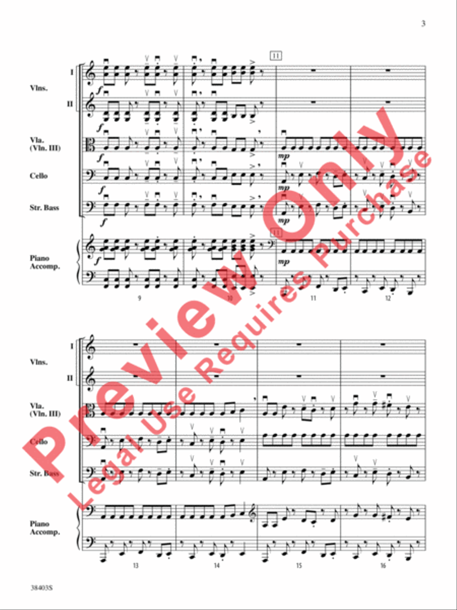 Hyperdrive String Orchestra scores gallery preview page 4